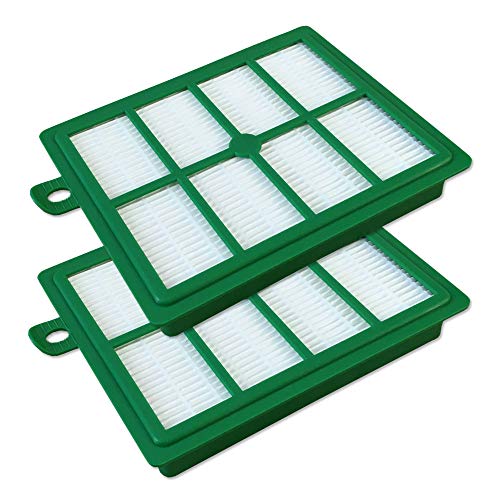 2 HEPA Filter geeignet Für Philips FC9170/01-07 Performer von PakTrade