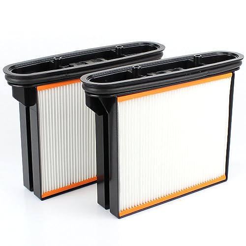 PakTrade 2X Premium Filter Faltenfilter-Kassette geeignet für Eibenstock DSS 1225/1250, DSS 25, DSS 25 A, DSS 25A, DSS 35 iP, DSS 35M iP, DSS 50, DSS 50A, DSS 50M | kompatibel mit 35301000 von PakTrade