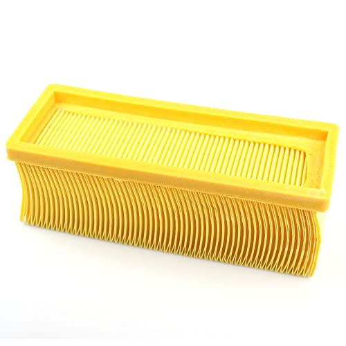 PakTrade Filter Flachfaltenfilter geeignet für Kärcher Staubsauger A 2801, A2801 Plus | Staubsaugerfilter - Lamellenfilter von PakTrade