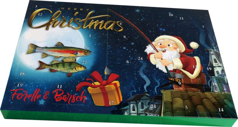 Paladin Adventskalender für Angler Forelle & Barsch von Paladin