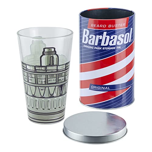 Paladone Jurassic Park - Barbasol - Verre Dans UNE Boite Métal - 400ml von Paladone