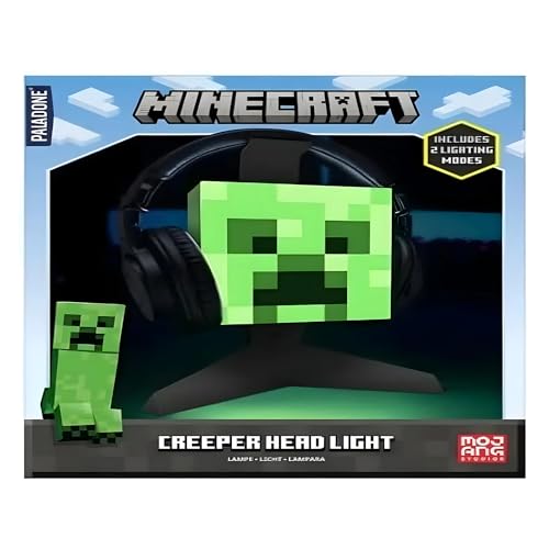Minecraft Creeper Headset Stand Leuchte von Paladone
