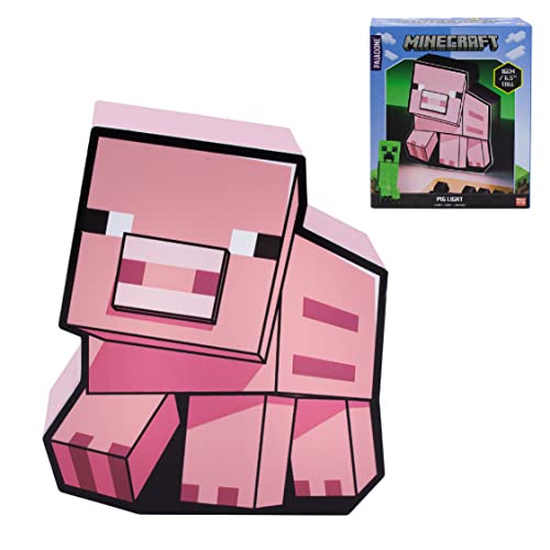 Minecraft Schwein 2D Leuchte von Paladone