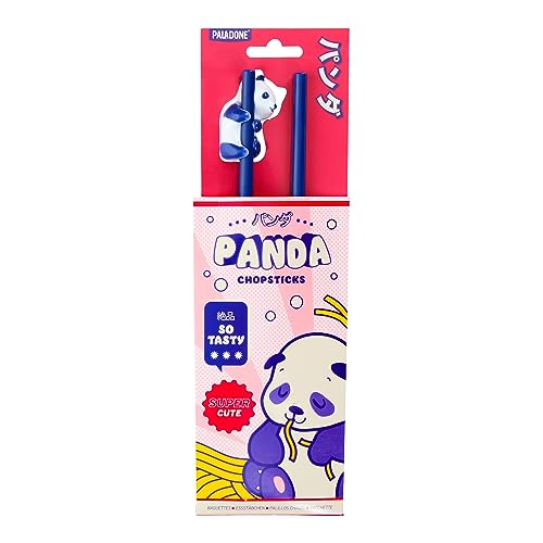 Paladone Panda Chopsticks, 1 Pair of Cute Chopsticks, Kawaii Style Japanese Utensils von Paladone