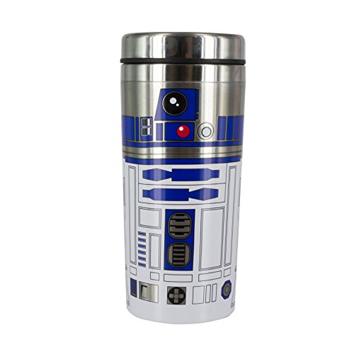 Paladone, Edelstahl , R2-D2 Reisebecher - Offiziell lizenzierte Star Wars-Ware von Paladone