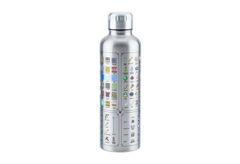 Paladone Backform Minecraft Trinkflasche Metall von Paladone