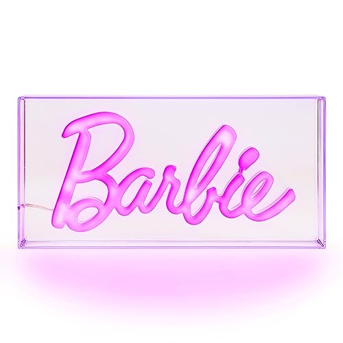 Barbie LED Neonlicht, Süße Rosafarben Heim Schlafzimmer Wanddekoration von Paladone