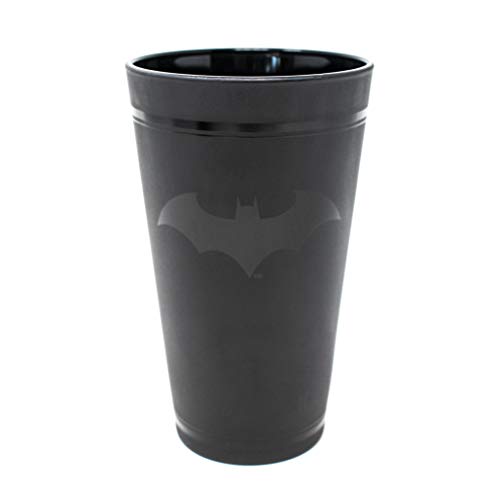 Paladone Batman Logo Glas, offizielles Lizenzprodukt DC Comics Merchandise 400ml von Paladone