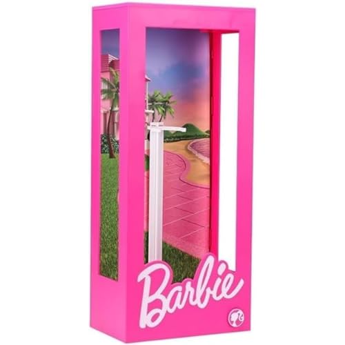 Paladone Barbie Puppenvitrine mit Licht, 34 cm (13") hoch, Einheitsgröße von Paladone