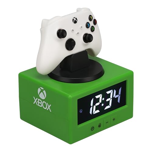 Paladone Digitaler Xbox-Controller-Wecker mit Nachtlichtfunktion, offiziell Lizenziertes Gaming- und Schlafzimmerdekor für Kinder, Erwachsene, Jungen, Männer, Geschenke für Gamer Paladone Digitaler Xbox-Controller-Wecker mit Nachtlichtfunktion, offiziell Lizenziertes Gaming- und Schlafzimmerdekor für Kinder, Erwachsene, Jungen, Männer, Geschenke für Gamer von Paladone