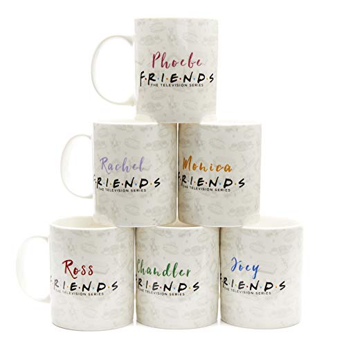 Paladone Friends TV Show Kaffeebecher 6er Set Keramik von Paladone