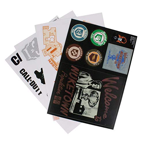Paladone Gadget Decals Wiederverwendbare wasserdichte Aufkleber, Vinyl, mehrfarbig, 1 x 21 x 15 cm von Paladone