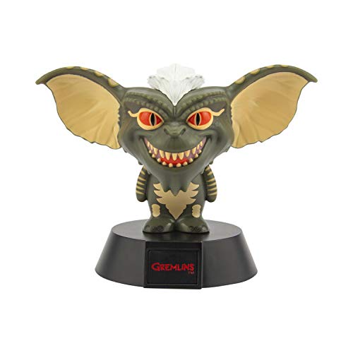 Paladone Gremlins 3D Leuchte Icon Light Gremlin schwarz, Bedruckt, aus Kunststoff, mit LEDs, im Sichtkarton. von Paladone