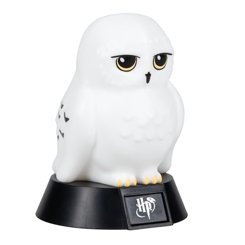 Paladone Harry Potter Hedwig Mini-Ikonenlicht, offiziell lizenziertes Sammlerstück für Kinderzimmer und Zuhause, Popkultur-Merchandise-Artikel von Paladone