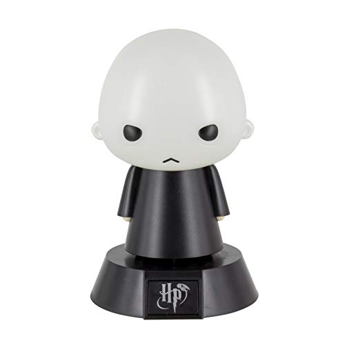 Voldemort Harry Potter Mini Leuchte Icon Light schwarz/grau, Bedruckt, aus Kunststoff, in Geschenkverpackung. von Paladone