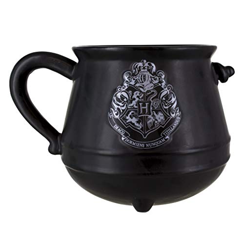 Paladone Harry Potter Tasse Hogwarts Zauberkessel schwarz, Bedruckt, aus Keramik. von Paladone