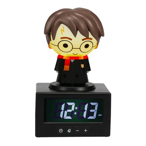 Paladone Harry Potter Wecker - Harry Potter leuchtet, betrieben mit 3x AA Batterien von Paladone