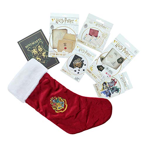 Paladone Hogwarts gefüllter Strumpf – Feiertagsstrumpffüll-Set – Offiziell Lizenziertes Harry Potter Merchandise, Filled Holiday Stocking Stuffer Officially Licensed von Paladone