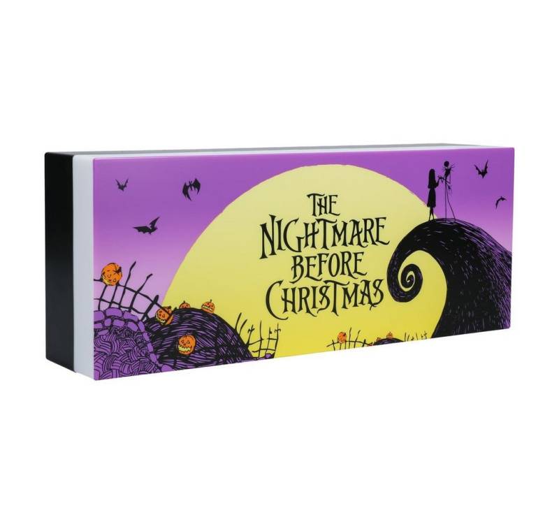 Paladone LED Dekofigur Nightmare Before Christmas Logo Leuchte, LED fest integriert von Paladone