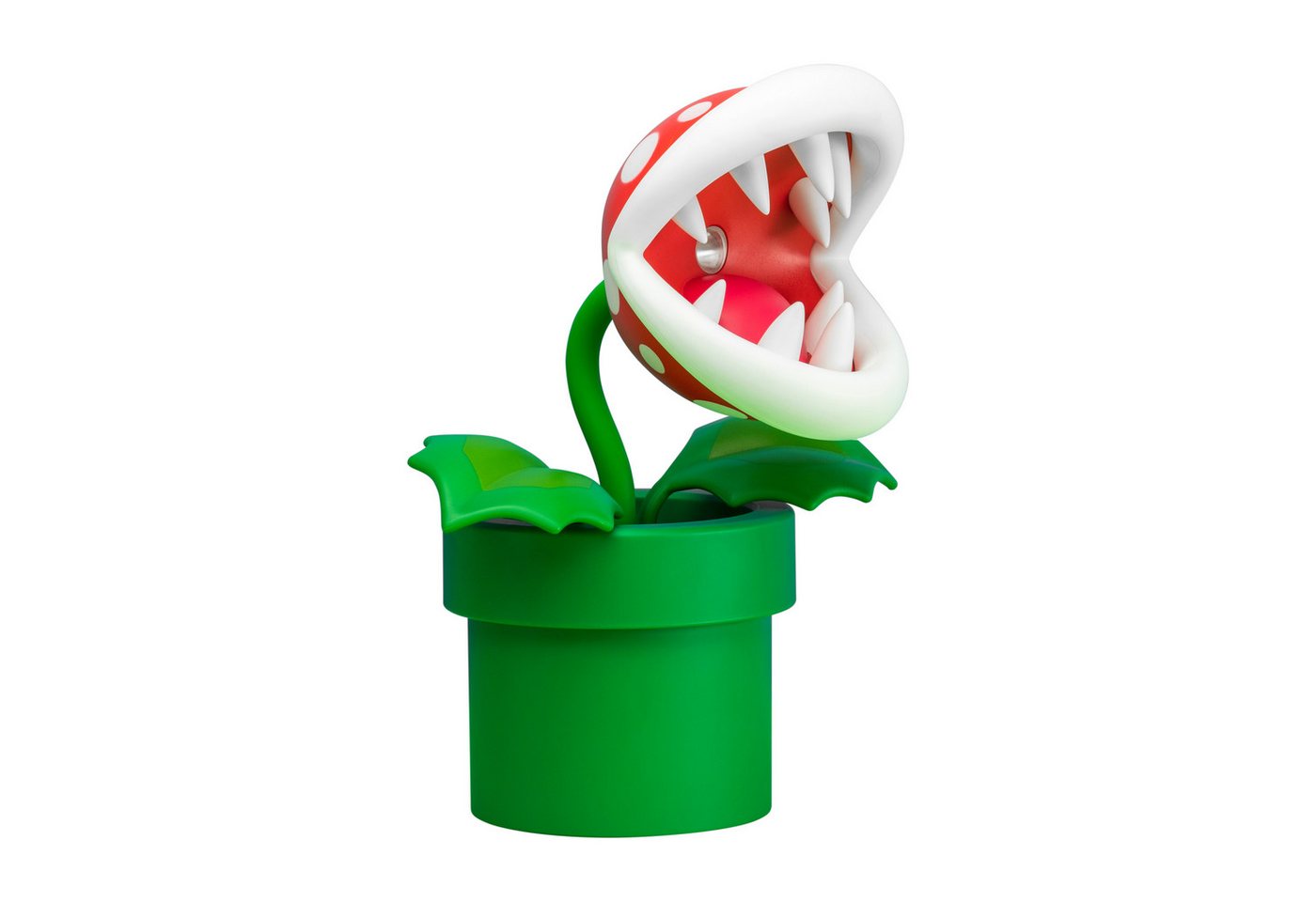 Paladone LED Dekolicht Super Mario Bros Piranha-Pflanze Lampe, LED fest integriert, Offiziell lizenziert, LED-Tischlicht mit beweglichem Kopf Paladone LED Dekolicht Super Mario Bros Piranha-Pflanze Lampe, LED fest integriert, Offiziell lizenziert, LED-Tischlicht mit beweglichem Kopf von Paladone