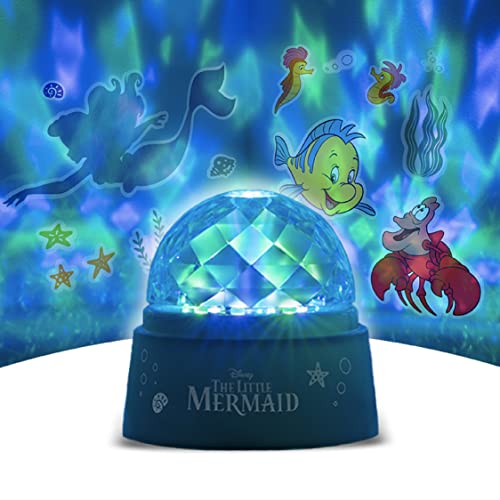 Paladone Little Mermaid Projektionslicht und Wandaufkleber-Set, projizieren Sie eine Unterwasserwelt an Ihre Decke und Wände von Paladone