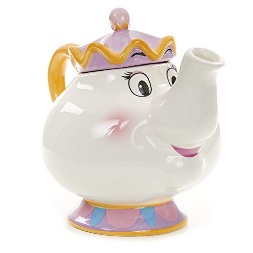 Paladone Mrs Potts Tea Pot Teekanne Keramik | offiziell lizenzierte die Schöne und das Biest produkt, 24 x 17 x 20 cm von Paladone
