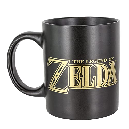 Paladone Mug Zelda Hyrule Logo 300 ml, Keramik, Multicolored, 1 Stück (1er Pack) von Paladone