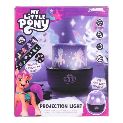 Paladone My Little Pony Projektionslampe - Austauschbare Pony-Szenen - MLP Nachtlicht, Dekoration und Sammlerstück von Paladone