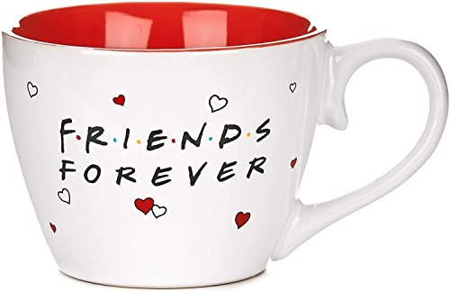 Paladone PP6654FR Friends Forever Kaffeebecher, offizielles Lizenzprodukt, Steingut, 350 ml von Paladone