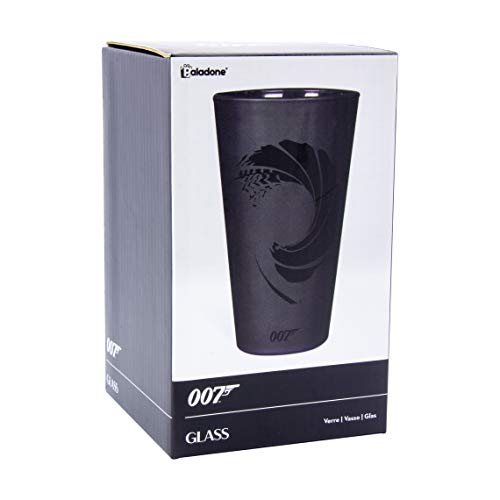 Paladone James Bond Trinkglas, 450 ml, Schwarz von Paladone