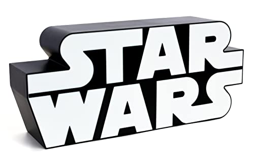 Paladone Star-Wars-Logo-Licht, Wandmontage, freistehend, offizielles Lizenzprodukt, Kunststoff, mehrfarbig, PP8024SW von Paladone
