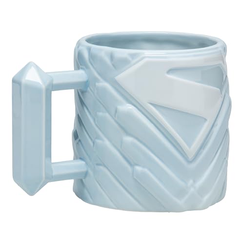 Paladone Superman-Tasse in Form der Festung der Einsamkeit, offiziell lizenzierte Keramiktasse von DC Comics, extragroß für Kaffee, Tee, heiße Schokolade und mehr, Superhelden-Geschenke, 650 ml Paladone Superman-Tasse in Form der Festung der Einsamkeit, offiziell lizenzierte Keramiktasse von DC Comics, extragroß für Kaffee, Tee, heiße Schokolade und mehr, Superhelden-Geschenke, 650 ml von Paladone