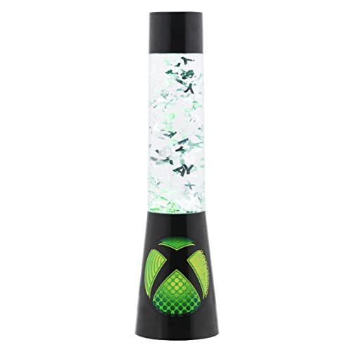 Paladone Xbox Glitter Lavalampe, Flow Lamp Mood Lighting, Mehrfarbig, 33 cm von Paladone