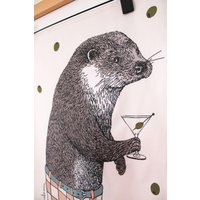 Adle Otter Geschirrtuch von PalamarDesigns