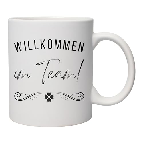 Tasse Willkommen im Team neues Teammitglied Arbeitskollege Arbeitskollegin Onboarding neue Mitarbeiter Geschenk Büro Arbeitsbeginn Tasse Willkommen im Team neues Teammitglied Arbeitskollege Arbeitskollegin Onboarding neue Mitarbeiter Geschenk Büro Arbeitsbeginn von Palanemo