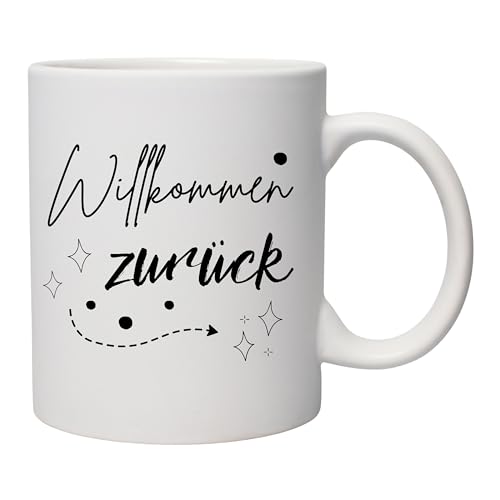 Tasse Willkommen zurück Kollegin Arbeit Büro Chef Chefin Freundin Team Kollege Geschenk Geschenkidee Tasse Willkommen zurück Kollegin Arbeit Büro Chef Chefin Freundin Team Kollege Geschenk Geschenkidee von Palanemo