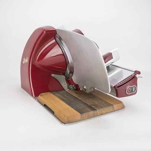 Berkel Home Line 250 Plus Messerabnehmer Aufschnittmaschine | Schneidemaschine + handgefertiges Einlegebrett - Sonderangebot (Home Line 250) von Palatina Werkstatt