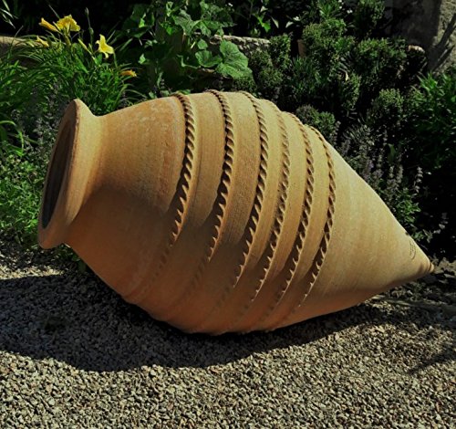 Palatina Werkstatt Exklusive Terracotta Amphore liegend Vitex 80cm – 100% handgefertigtes Unikat – Verleihen Sie Ihrem Garten- & Innenbereich unwiderstehlichen Charme Palatina Werkstatt Exklusive Terracotta Amphore liegend Vitex 80cm – 100% handgefertigtes Unikat – Verleihen Sie Ihrem Garten- & Innenbereich unwiderstehlichen Charme von Palatina Werkstatt