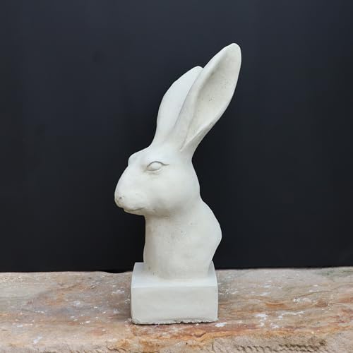Palatina Werkstatt Steinfigur Hasenkopf, 47 cm, Frostfest, UV-Beständig, Durchgefärbt, Handgefertigt in Deutschland, Garten & Innenbereich Palatina Werkstatt Steinfigur Hasenkopf, 47 cm, Frostfest, UV-Beständig, Durchgefärbt, Handgefertigt in Deutschland, Garten & Innenbereich von Palatina Werkstatt