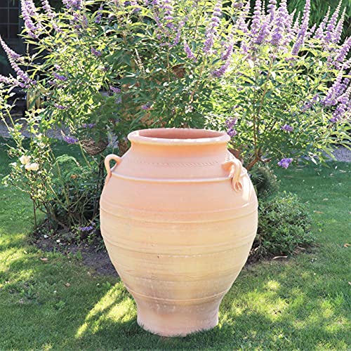 Palatina Werkstatt Terracotta Amphore Cassia 100cm - 100% handgefertigtes Unikat aus Griechenland - Verzaubern Sie Ihren Garten oder Terrasse in eine grüne Oase Palatina Werkstatt Terracotta Amphore Cassia 100cm - 100% handgefertigtes Unikat aus Griechenland - Verzaubern Sie Ihren Garten oder Terrasse in eine grüne Oase von Palatina Werkstatt