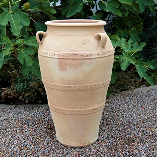 Palatina Werkstatt Terracotta Amphore Olea 70cm - 100% Handgefertigtes Unikat - Exklusive winterfeste Amphore für den Garten- & Innenbereich Palatina Werkstatt Terracotta Amphore Olea 70cm - 100% Handgefertigtes Unikat - Exklusive winterfeste Amphore für den Garten- & Innenbereich von Palatina Werkstatt