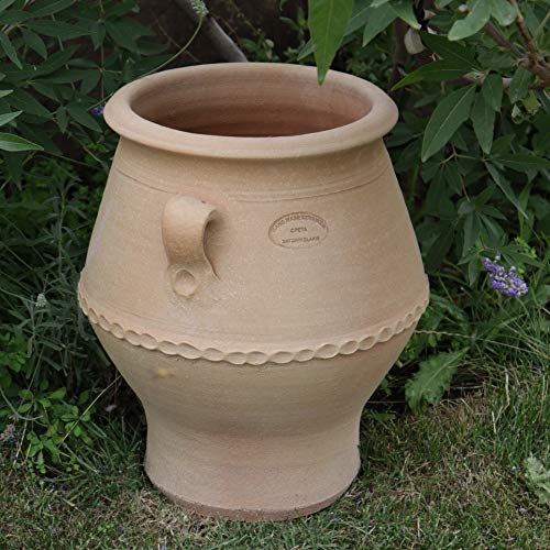 Palatina Werkstatt Terracotta Amphore Thymus2 40cm - 100% Handgefertigtes Unikat - Exklusive winterfeste Amphore für den Garten- & Innenbereich Palatina Werkstatt Terracotta Amphore Thymus2 40cm - 100% Handgefertigtes Unikat - Exklusive winterfeste Amphore für den Garten- & Innenbereich von Palatina Werkstatt