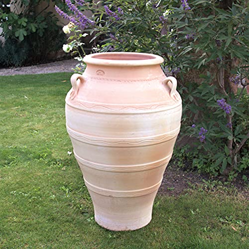 Terracotta Amphore "Olea" 100cm - 100% Handgefertigtes Unikat - Exklusive winterfeste Amphore für den Garten- & Innenbereich Terracotta Amphore "Olea" 100cm - 100% Handgefertigtes Unikat - Exklusive winterfeste Amphore für den Garten- & Innenbereich von Palatina Werkstatt
