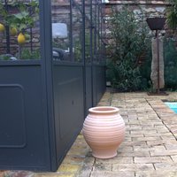 Pflanzgefäß Amphore Terrakotta - Frostfest Und Handgemacht 30 cm Typ Agave von PalatinaWerkstatt