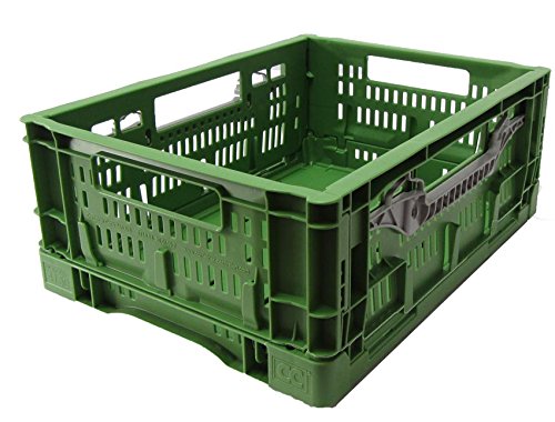 Klappkiste CFB Advance, stapelbar, Größe 40x30x16cm Eurobehälter Klappbehälter Klappbox Stapelbox faltbar stabil für Gewerbe Industrie und Privat von Palatis