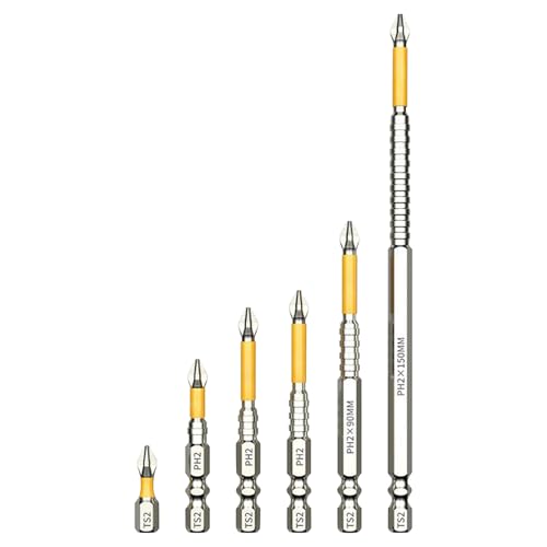 Palaufr Magnetbohrer-, Rutschfeste Schraubenbits, Präzisionsbohrer Ergonomisch Für Trockenbau Installation Industrie Hausreparatur Palaufr Magnetbohrer-, Rutschfeste Schraubenbits, Präzisionsbohrer Ergonomisch Für Trockenbau Installation Industrie Hausreparatur von Palaufr