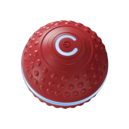 Palaufr Smarte Katzen Spielball - Interaktiver Automatischer Bewegungsball Mit Licht - Elektrisches Jagdspielzeug Für Junge Katzen Klein Mittel Groß Für Zahngesundheit von Palaufr