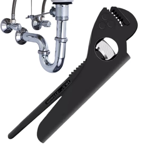 Palaufr Wasserpumpenzange,V-Backen-Schlauchschlüssel - Multifunktions-Rohrzange mit V-Backen für Industrie, Garten, Mechaniker, Sanitär, von Palaufr