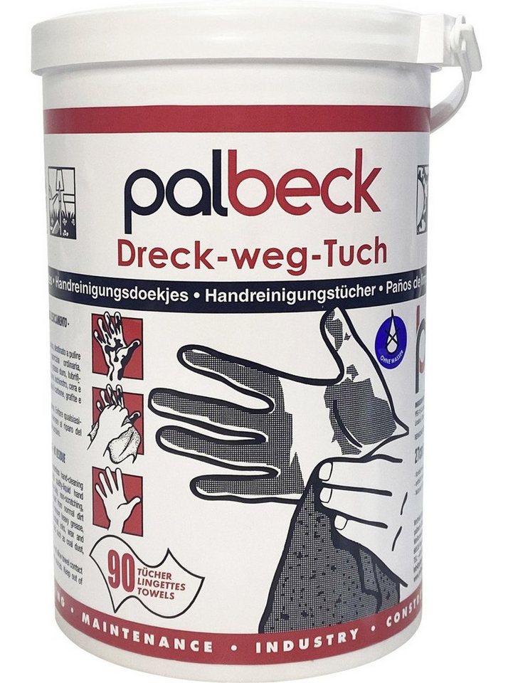 Palbeck Palbeck Handreinigungstücher Dreck-Weg-Tuch 90 Autopolitur von Palbeck