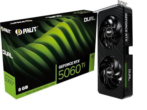Palit GeForce RTX 5060 Ti Dual OC (8GB GDDR7/PCI Express 5.0/2632MHz/28000MHz) von Palit